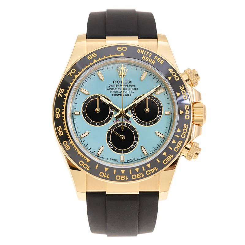 Rolex Daytona or jaune